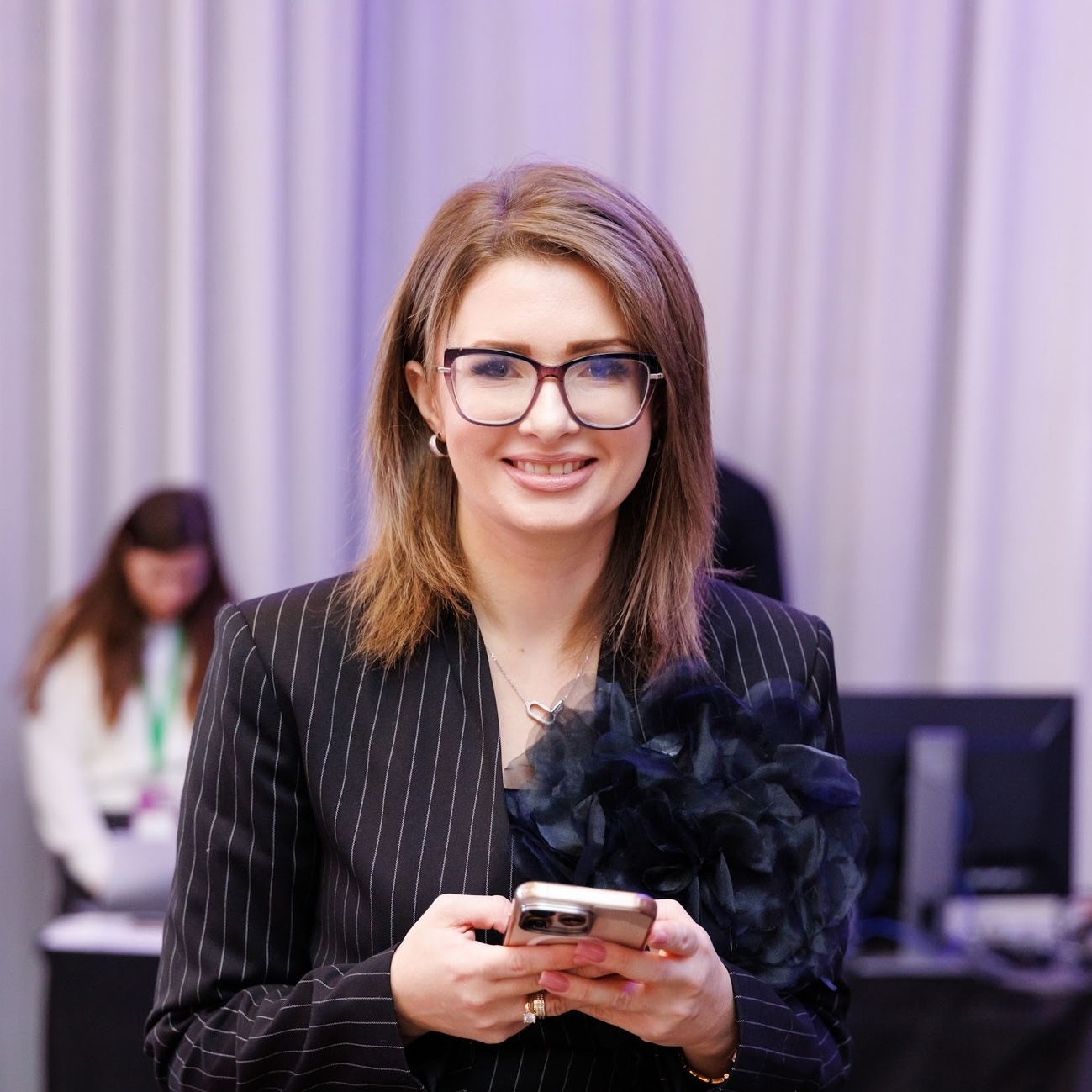 Olga Cazacu Ustunel at a corporate event